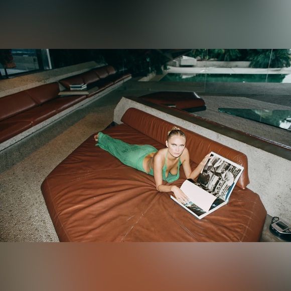 Asta Resort - Klara Dress in Jade - XS - Picture 4 of 11